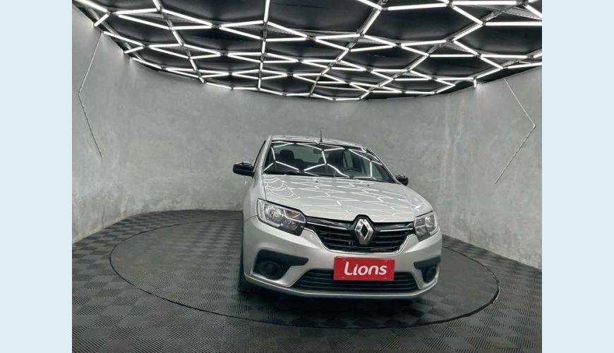 RENAULT LOGAN ZEN 1.0 12V FLEX MANUAL 4P - PRATA - 2023 Foto 3 (Grande)