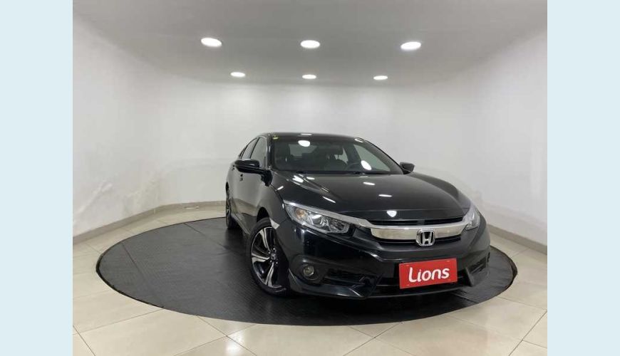 HONDA CIVIC EXL 2.0 I-VTEC FLEX AUT. 4P - PRETO - 2017 Foto 3 (Grande)