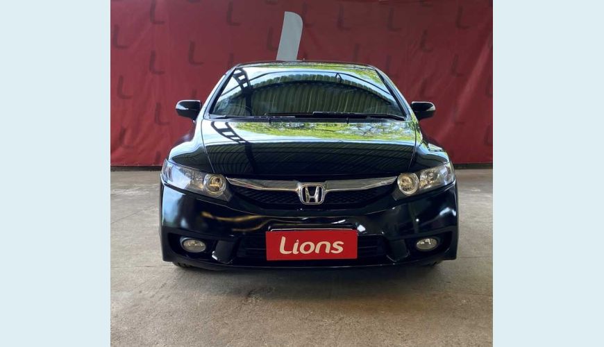 HONDA CIVIC NEW LXL 1.8 I-VTEC (COURO) (FLEX) - PRETO - 2011 Foto 3 (Grande)