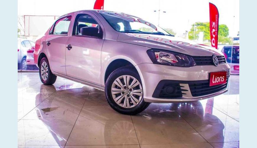 VOLKSWAGEN VOYAGE TRENDLINE 1.6 FLEX MANUAL 4P - PRATA - 2018 Foto 3 (Grande)