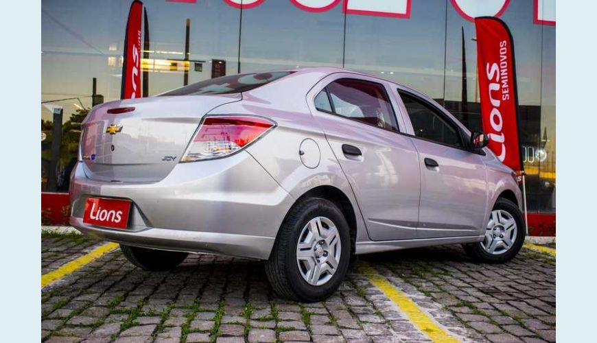 CHEVROLET PRISMA JOY 1.0 FLEX MANUAL 4P - PRATA - 2018 Foto 3 (Grande)