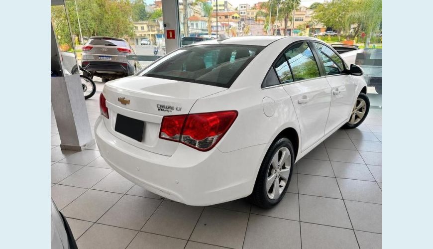 CHEVROLET CRUZE LT 16V 1.8 FLEX MANUAL 4P - BRANCO - 2013 Foto 3 (Grande)