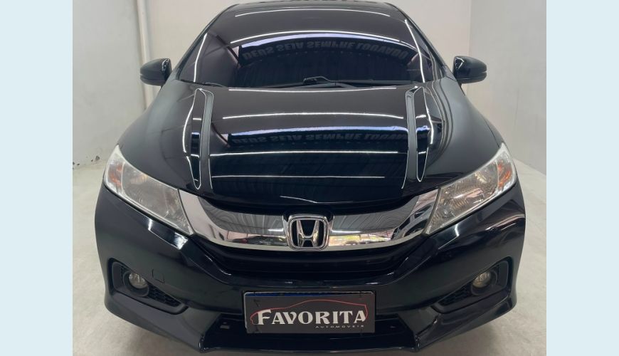 HONDA HONDA CITY SEDAN EX 1.5 16V FLEX AUT. 4P - PRETO - 2015 Foto 3 (Grande)