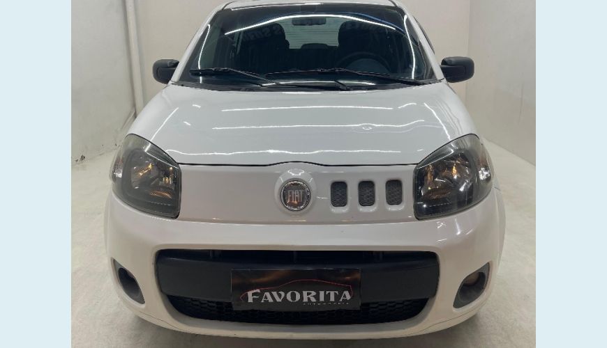 FIAT FIAT UNO VIVACE 1.0 EVO FIRE 8V FLEX MANUAL 4P - BRANCO - 2014 Foto 3 (Grande)