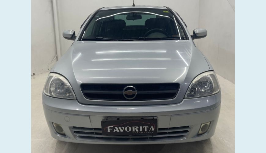 CHEVROLET CHEVROLET CORSA HAT. MAXX 1.8 MPFI 8V FLEX MANUAL 4P - PRATA - 2007 Foto 3 (Grande)