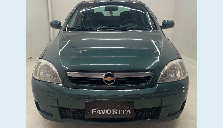 CHEVROLET CHEVROLET CORSA PREMIUM 1.4 8V FLEX MANUAL 4P - CINZA - 2009 Foto 3 (Grande)