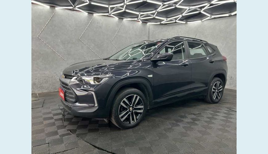 CHEVROLET TRACKER LT 1.0 TURBO (AUT.) - CINZA - 2024 Foto 3 (Grande)