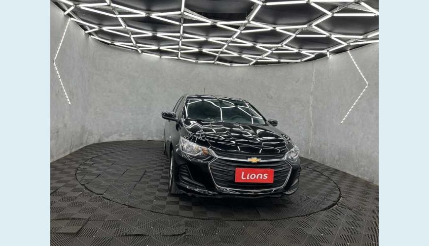 CHEVROLET CHEVROLET ONIX PLUS LT 1.0 FLEX MANUAL 4P - PRETO - 2023 Foto 3 (Grande)