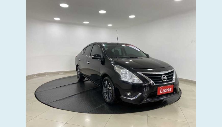 NISSAN VERSA SV 1.6 16V FLEX AUT. 4P - PRETO - 2017 Foto 3 (Grande)