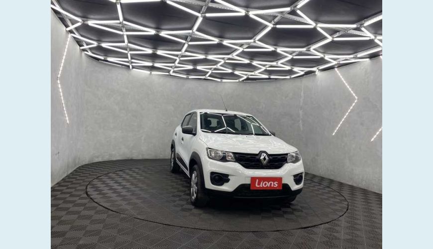 RENAULT RENAULT KWID ZEN 1.0 12V FLEX MANUAL 4P - BRANCO - 2020 Foto 3 (Grande)
