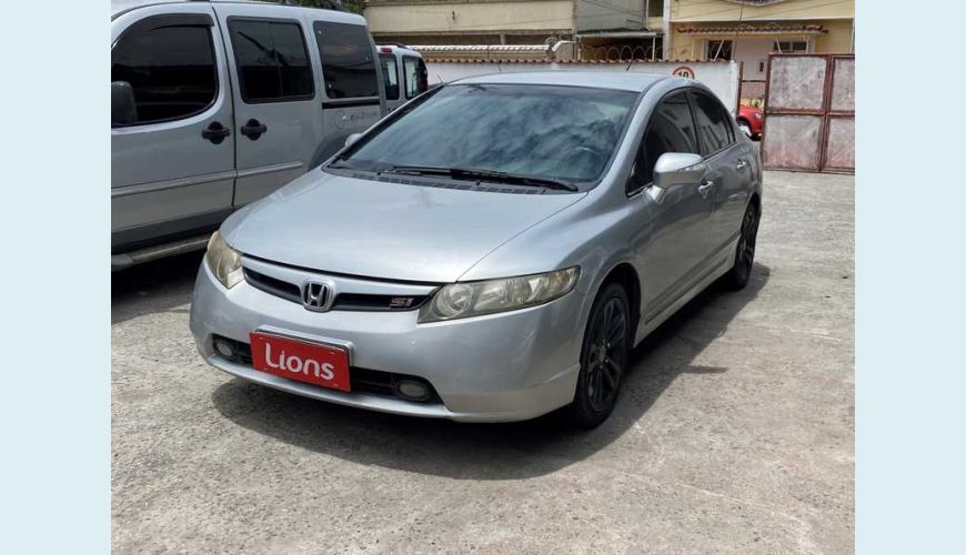 HONDA CIVIC NEW SI 2.0 16V MANUAL 4P - PRATA - 2008 Foto 3 (Grande)
