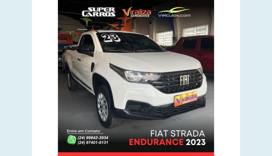 FIAT STRADA FLEX MANUAL 2P - BRANCO - 2023 Foto 3 (Grande)