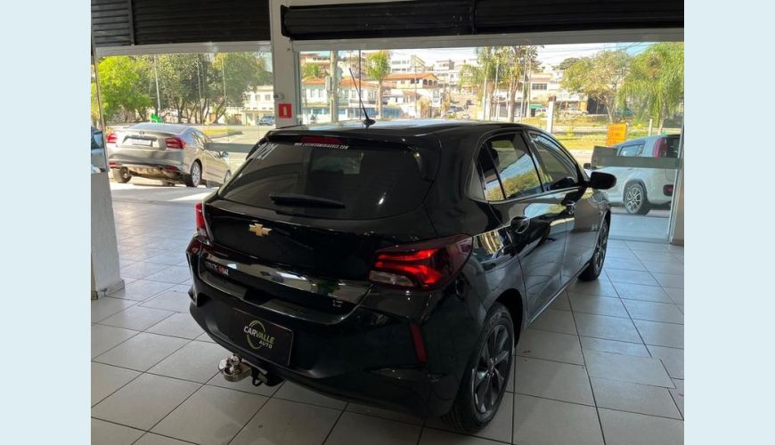 CHEVROLET ONIX LT2 1.0 TURBO FLEX MANUAL 4P - PRETO - 2021 Foto 3 (Grande)