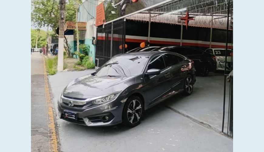 HONDA CIVIC EXL 2.0 FLEX 16V AUT. 4P - CINZA - 2021 Foto 3 (Grande)
