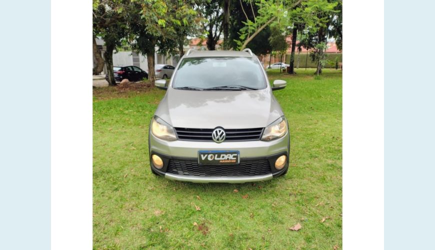 VOLKSWAGEN CROSSFOX FLEX MANUAL 5P - DOURADO - 2011 Foto 3 (Grande)
