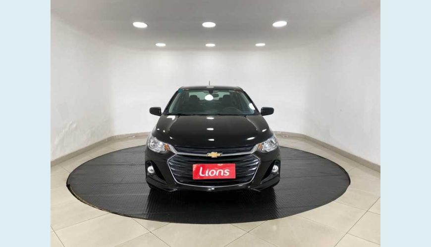 CHEVROLET ONIX PLUS LT TURBO 1.0 FLEX MANUAL 4P - PRETO - 2020 Foto 3 (Grande)