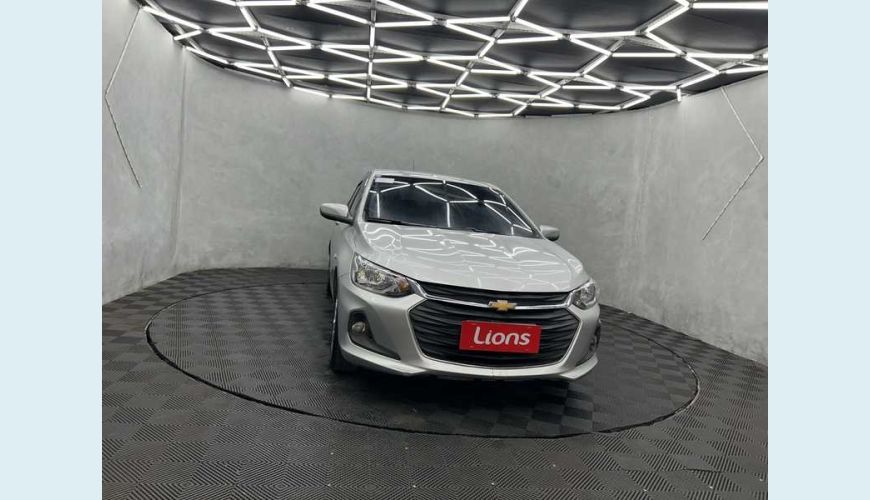 CHEVROLET ONIX PLUS LT 1.0 FLEX MANUAL 4P - PRATA - 2020 Foto 3 (Grande)
