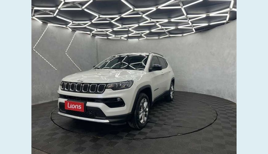 JEEP COMPASS LONGITUDE 1.3 T270 FLEX AUT. 4P - BRANCO - 2022 Foto 3 (Grande)