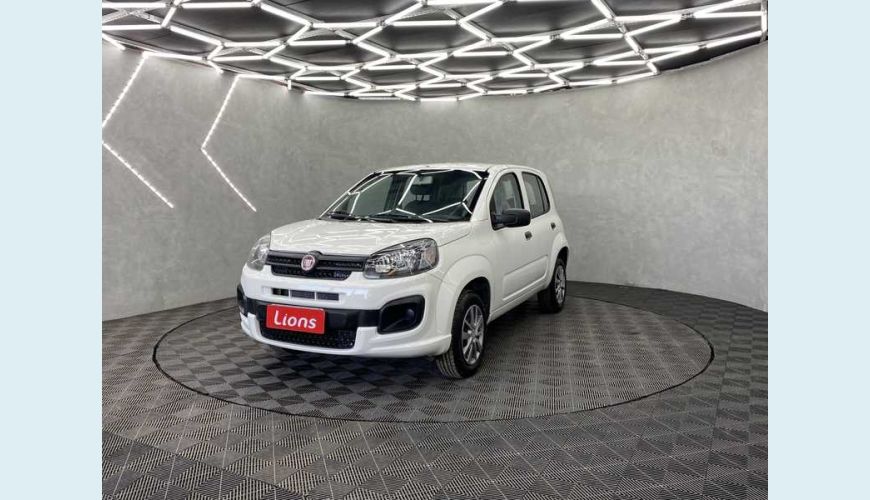 FIAT UNO ATTRACTIVE 1.0 8V FLEX MANUAL 4P - BRANCO - 2020 Foto 3 (Grande)