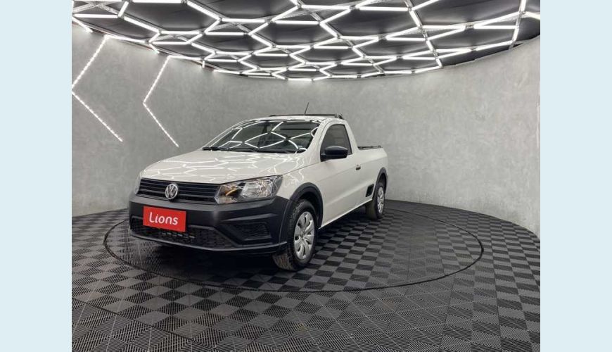 VOLKSWAGEN SAVEIRO ROBUST 1.6 MSI CS FLEX MANUAL 2P - BRANCO - 2018 Foto 3 (Grande)