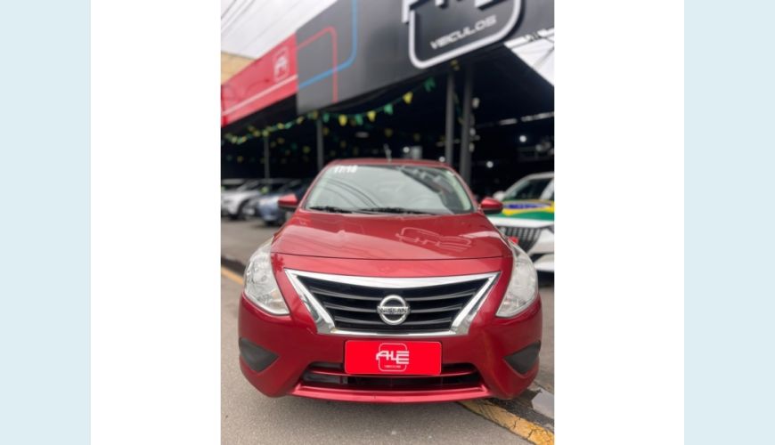 NISSAN VERSA FLEX MANUAL 4P - VERMELHO - 2018 Foto 3 (Grande)
