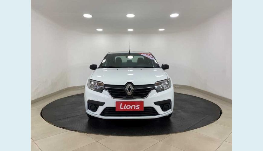 RENAULT LOGAN LIFE 1.0 12V FLEX MANUAL 4P - BRANCO - 2020 Foto 3 (Grande)