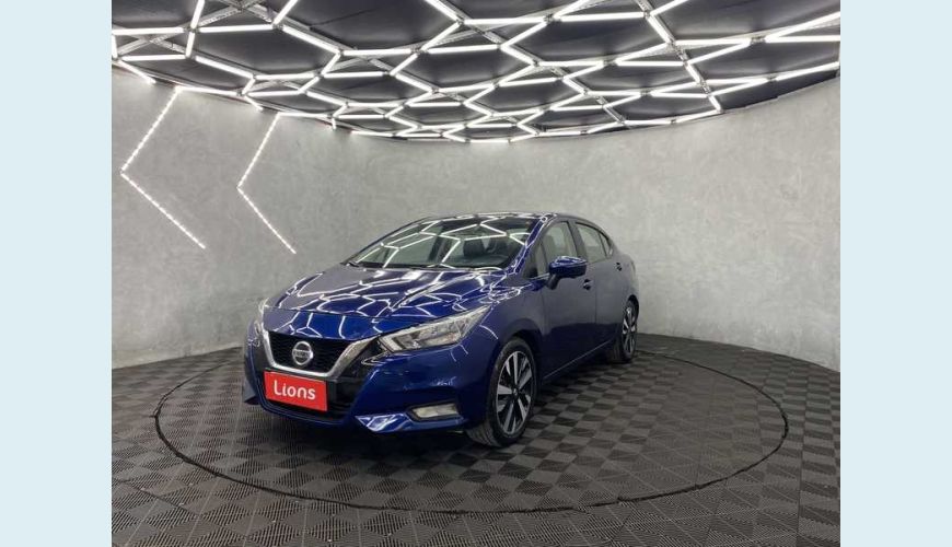 NISSAN VERSA EXCLUSIVE 1.6 FLEX AUT. 4P - AZUL - 2022 Foto 3 (Grande)