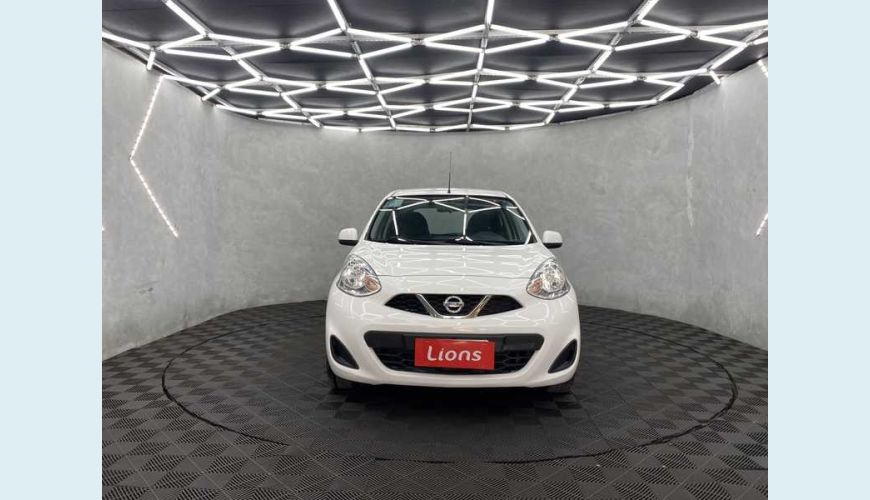 NISSAN MARCH S 1.0 12V FLEX MANUAL 4P - BRANCO - 2019 Foto 3 (Grande)