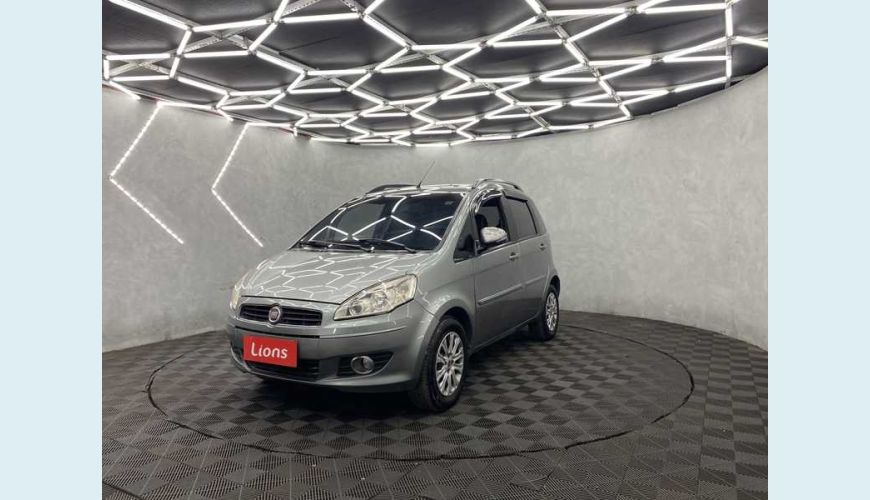 FIAT IDEA ATTRACTIVE 1.4 8V FLEX MANUAL 4P - CINZA - 2012 Foto 3 (Grande)