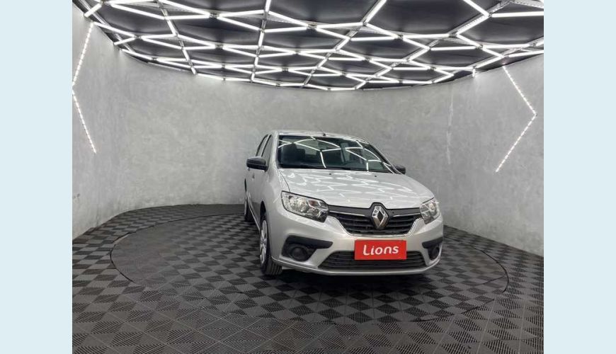 RENAULT LOGAN LIFE 1.0 12V FLEX MANUAL 4P - PRATA - 2020 Foto 3 (Grande)