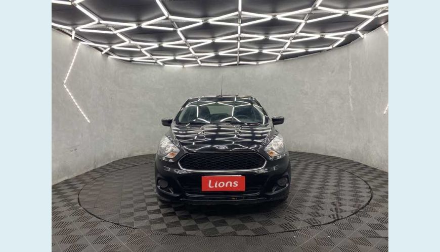FORD KA SE 1.0 FLEX MANUAL 4P - PRETO - 2017 Foto 3 (Grande)