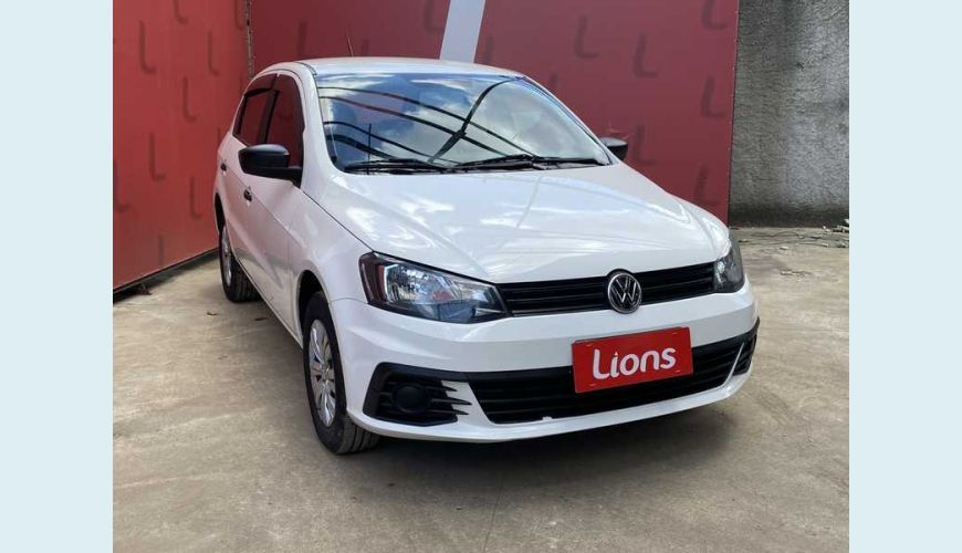 VOLKSWAGEN GOL TRENDLINE 1.0 MPI FLEX MANUAL 4P - BRANCO - 2017 Foto 3 (Grande)