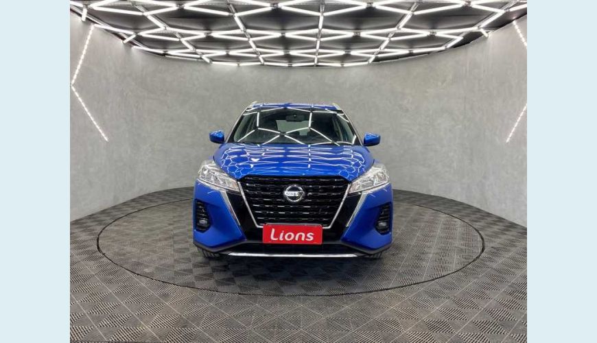 NISSAN KICKS SENSE 1.6 FLEX AUT. 4P - AZUL - 2022 Foto 3 (Grande)