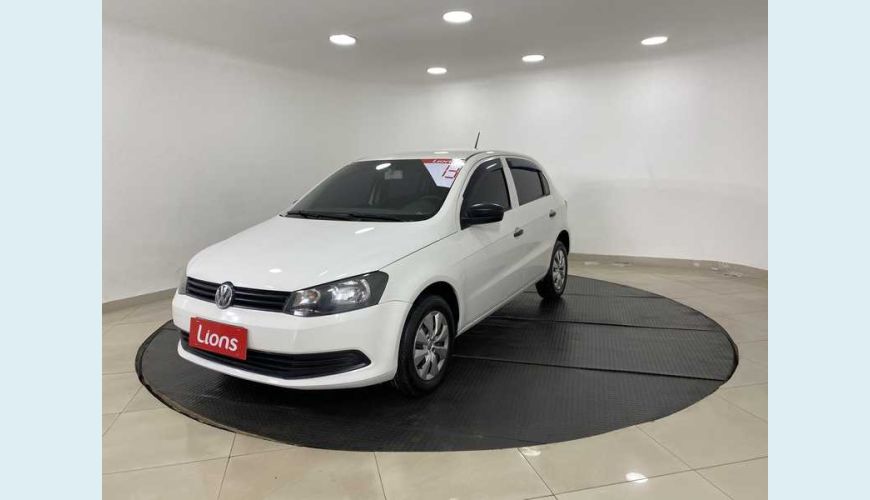 VOLKSWAGEN GOL TEC 1.0 FLEX MANUAL 4P - BRANCO - 2013 Foto 3 (Grande)