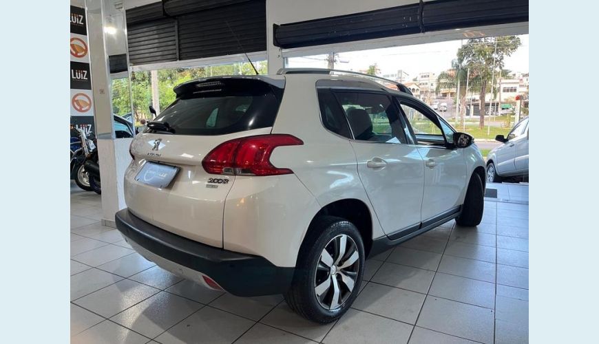 PEUGEOT 2008 GRIFFE 1.6 TURBO 16V FLEX MANUAL 4P - BRANCO - 2016 Foto 3 (Grande)