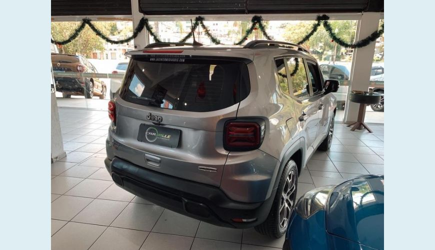 JEEP RENEGADE LONGITUDE 1.8 FLEX MANUAL 4P - CINZA - 2022 Foto 3 (Grande)