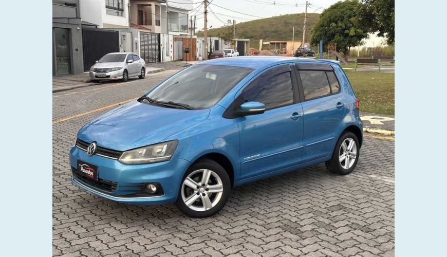 VOLKSWAGEN VOLKSWAGEN FOX COMFORTLINE 1.0 FLEX MANUAL 4P - AZUL - 2015 Foto 3 (Grande)