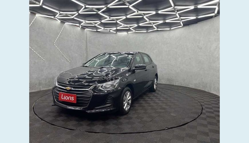 CHEVROLET ONIX LT 1.0 FLEX MANUAL 4P - PRETO - 2023 Foto 3 (Grande)