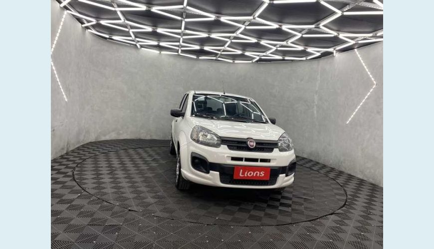 FIAT FIAT UNO ATTRACTIVE 1.0 8V FLEX MANUAL 4P - BRANCO - 2020 Foto 3 (Grande)