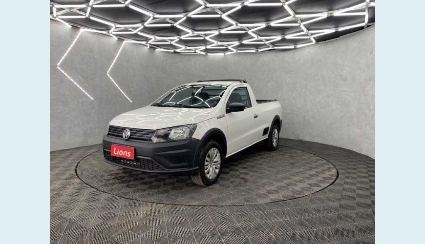 VOLKSWAGEN VOLKSWAGEN SAVEIRO ROBUST 1.6 MSI FLEX MANUAL 2P - BRANCO - 2019 Foto 3 (Grande)