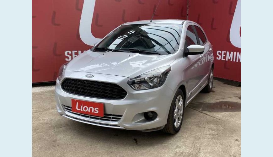 FORD FORD KA SE 1.0 FLEX MANUAL 4P - PRATA - 2017 Foto 3 (Grande)