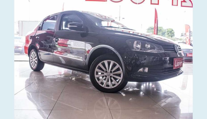 VOLKSWAGEN VOYAGE COMFORTLINE 1.6 VHT FLEX MANUAL 4P - PRETO - 2016 Foto 3 (Grande)