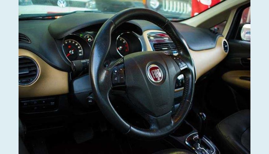 FIAT LINEA ABSOLUTE 1.8 16V DUALOGIC FLEX AUT. 4P - PRETO - 2016 Foto 3 (Grande)