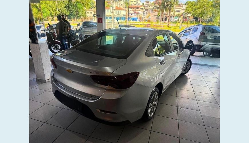 CHEVROLET ONIX LTZ 1.0 FLEX MANUAL 4P - PRATA - 2020 Foto 3 (Grande)