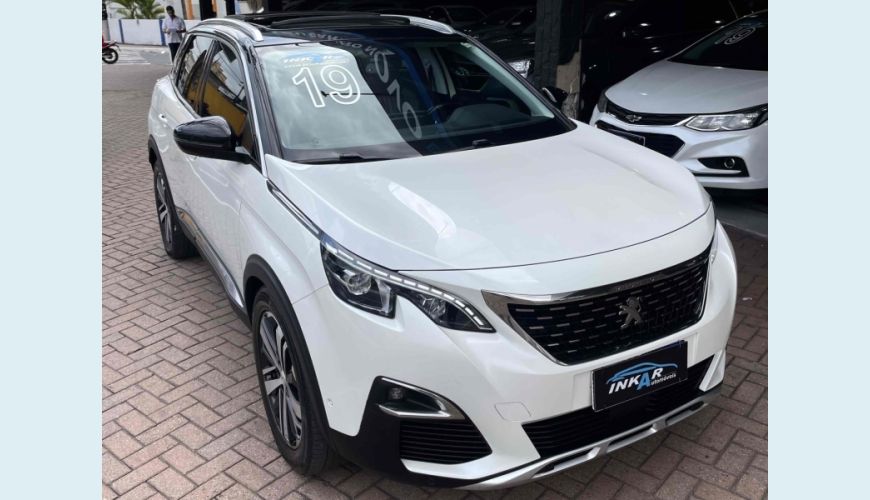 PEUGEOT PEUGEOT 3008 GASOLINA AUT. 4P - BRANCO - 2019 Foto 3 (Grande)