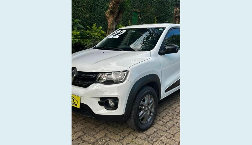 RENAULT KWID INTENS 1.0 FLEX MANUAL 4P - BRANCO - 2022 Foto 3 (Grande)