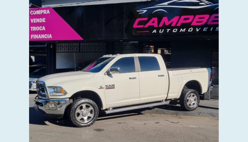 DODGE DODGE RAM 2500 LARAMIE 6.7 TDI DIESEL AUT. 4P - BRANCO - 2018 Foto 3 (Grande)