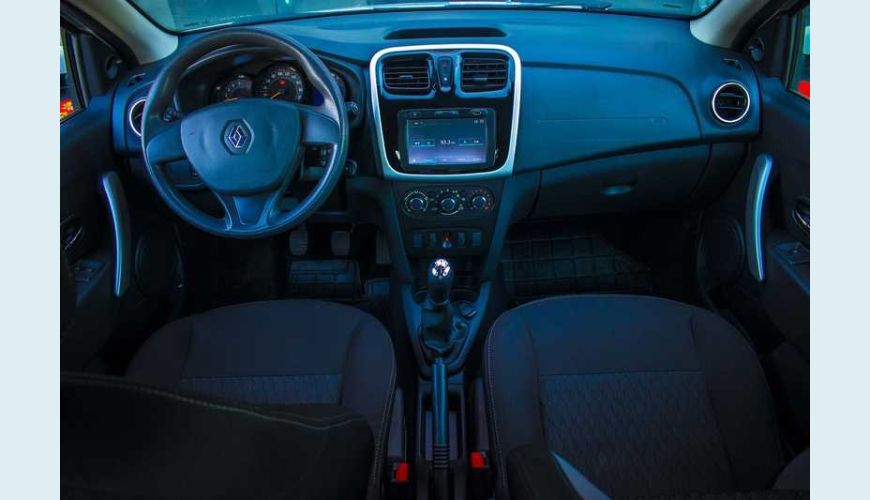 RENAULT SANDERO AUTHENTIQUE 1.0 12V SCE FLEX MANUAL 4P - BRANCO - 2019 Foto 3 (Grande)