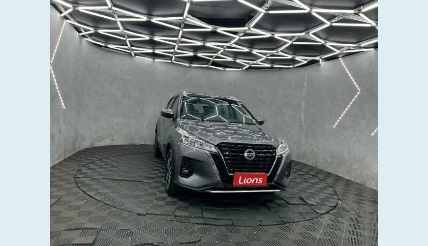 NISSAN KICKS ADVANCE 1.6 FLEX MANUAL 4P - CINZA - 2022 Foto 3 (Grande)