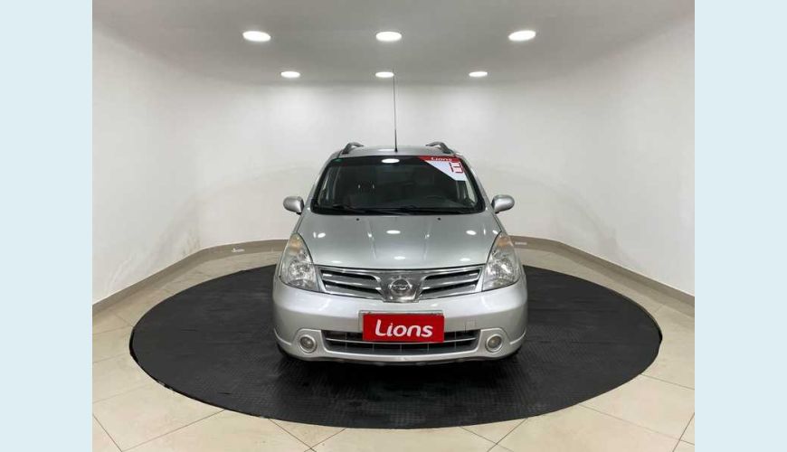 NISSAN LIVINA X-GEAR SL 1.8 16V FLEX AUT. 4P - PRATA - 2013 Foto 3 (Grande)